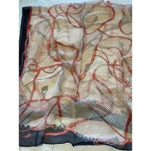 VINTAGE SCARF 34" X 70" RECTANGULAR